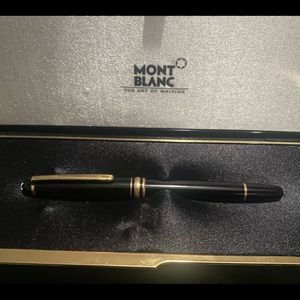 Vintage black Montblanc Meisterstuck 144 in black